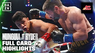 FULL CARD HIGHLIGHTS | Jaime Munguia vs. John Ryder