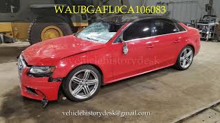 Audi S4Rs4 2012 - Waubgafl0Ca106083