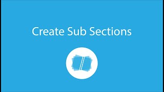 How to Create Sub Sections with Bundledocs