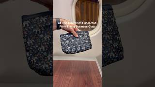All The Free Luxury Travel Kits I Got From Flying Business Class