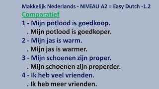 Nederlands Niveau 1.2 - Vlaams - Beginner's DUTCH - NIVEAU A2 = Easy Dutch