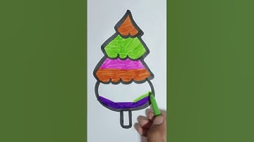 How to draw a Tree #short #shortvideo #youtubeshorts