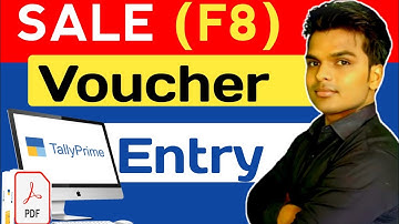 Sale Voucher Entry in Tally Prime | Vishal Sir