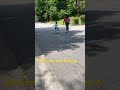 McKenna and her Nonnie (Grandma) riding her bike