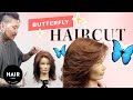 Butterfly haircut tutorial  beauty school  haircom