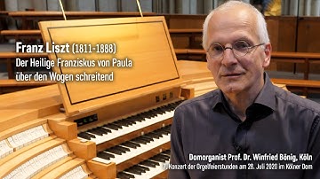 Franz Liszt (1811-1888): Der Heilige Franziskus von Paula über den Wogen schreitend