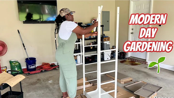 Our New 4 Tier Vego Grow Light With Storage & Wheels Is A Game Changer