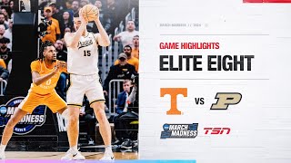 NCAA Men's March Madness Highlights: (2) Tennessee vs. (1) Purdue