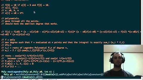 Numerical Methods: Hardcore integration (Gaussian Quadrature) Part 3 (Part 6)