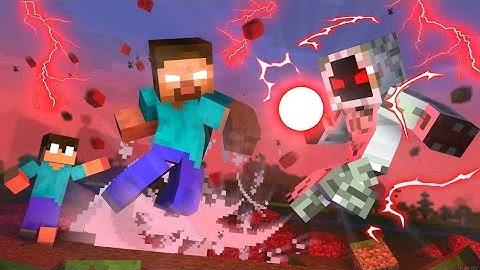 💥 Herobrine vs Entity 303 ⚡ One Punch Fight! #Minecraft #Herobrine