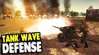 WRECKING Tank INVASION with EPIC FORTRESS Last Stand | RobZ | Men of War: Assault Squad 2 Gameplay screenshot 1