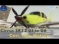 Cirrus SR22 G1-G6 2020 Info, Cost, Variants, History