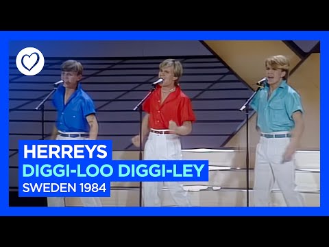 Herreys - Diggi-Loo Diggi-Ley | Sweden ?? | Eurovision 1984