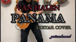 VAN HALEN    " PANAMA "    guitar cover