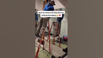 How to Remove the Big Mirrors Without Breaking