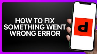 How to Fix “Something Went Wrong” Error Depop App ! Tutorial
