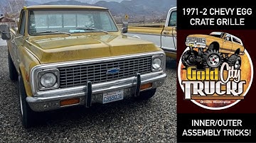 1971-2 Chevy Inner/Outer Grille Assembly Tricks!