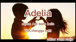 Video thumbnail of "judul lagu ADELIA cipta adi bere bein//lagu terpopuler viral 2021 NTT"