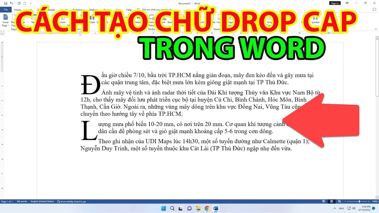 Cách Viết Chữ To Đầu Dòng Trong Word | Nguyên nhân không Viết Được Chữ ...