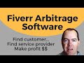 Fiverr Arbitrage Software: Resell Fiverr Service Gigs & Find Customers on Craigslist