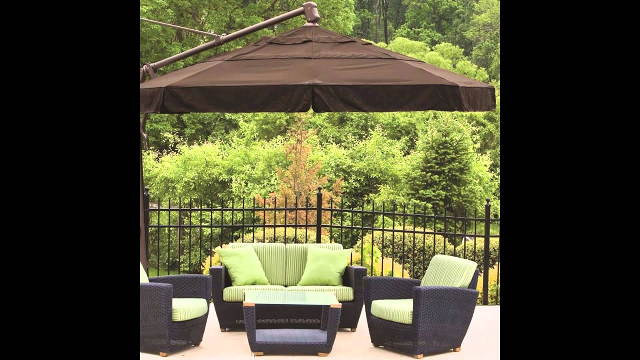 Backyard Umbrella - YouTube