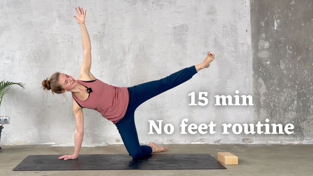 15 min Ankle & Foot Free Routine Yoga for climbers who have sprained their ankle YouTube