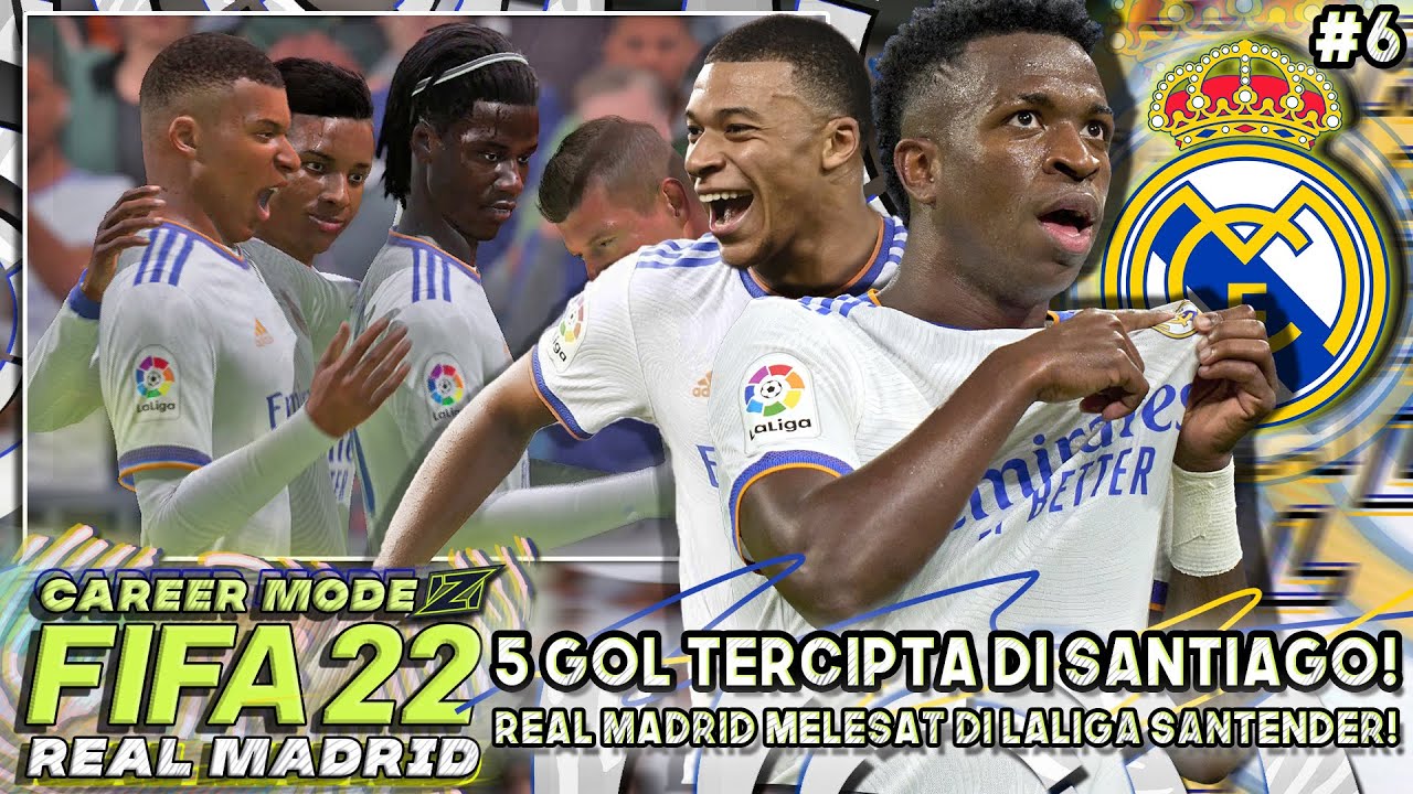 FIFA 22 Career Mode Real Madrid | El Real Menggila Di Santiago Bernabéu, Trio Andalan Baru! | Eps.6