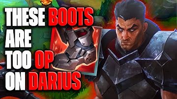 THESE BOOTS ARE TOO OP ON DARIUS IN S15?!!
