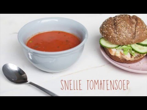 Video: Koude Tomatensoep Met Kruiden