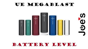 How to Check Ultimate Ears UE Megablast Battery Level