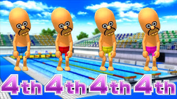 Wii Party U Highway Rollers - Hommer Simpson Vs Joanna Vs Jeff Vs Susie (Master CPU)