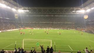 Fenerbahçe 2-1 Manchester United Jeremain Lens'in Golü Sonrası
