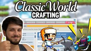Novo crafting de equipamentos e pergaminhos! Maplestory Classic