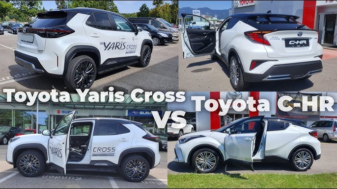 Toyota Yaris Cross 2022 vs VW T-Roc 2022 