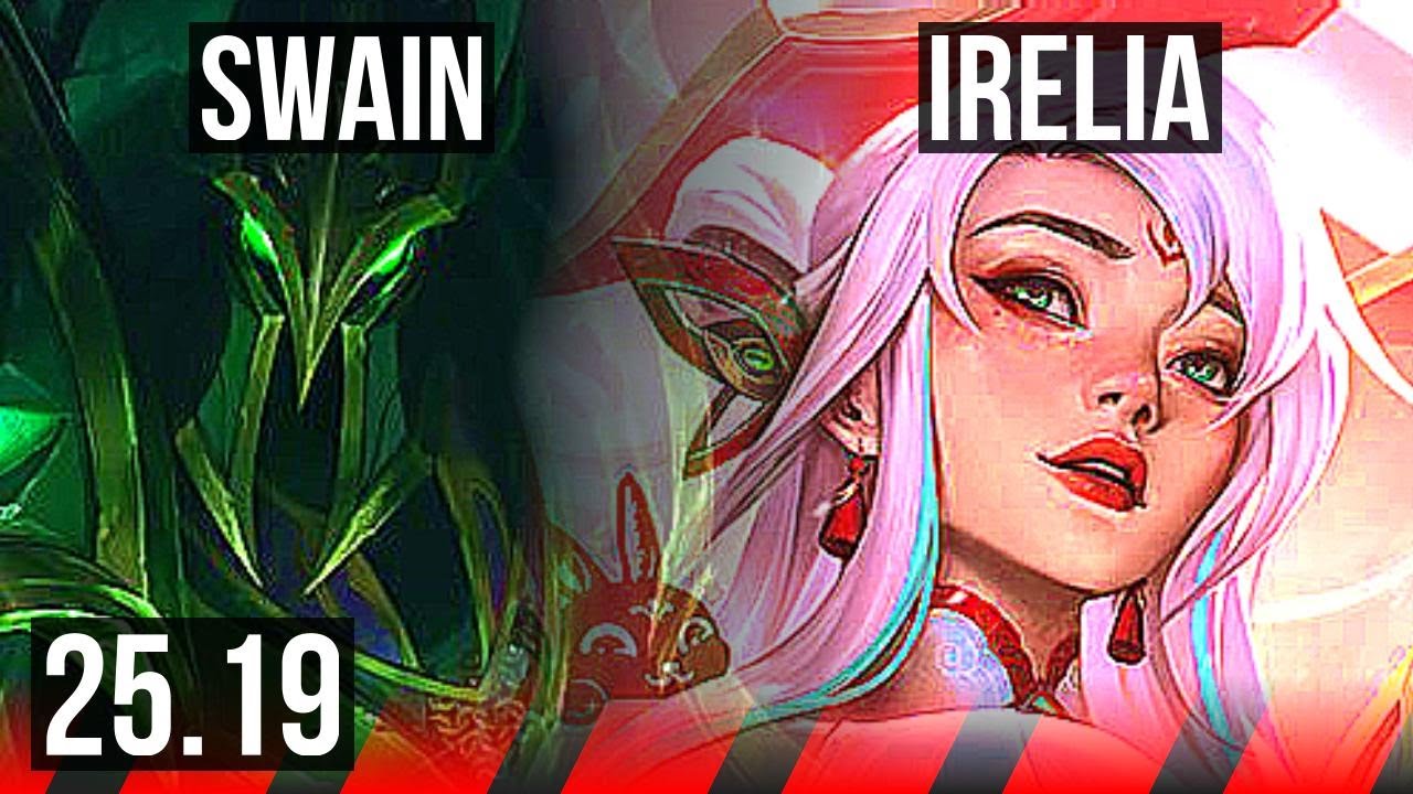 SWAIN vs IRELIA (TOP) | EUW Master | 25.19