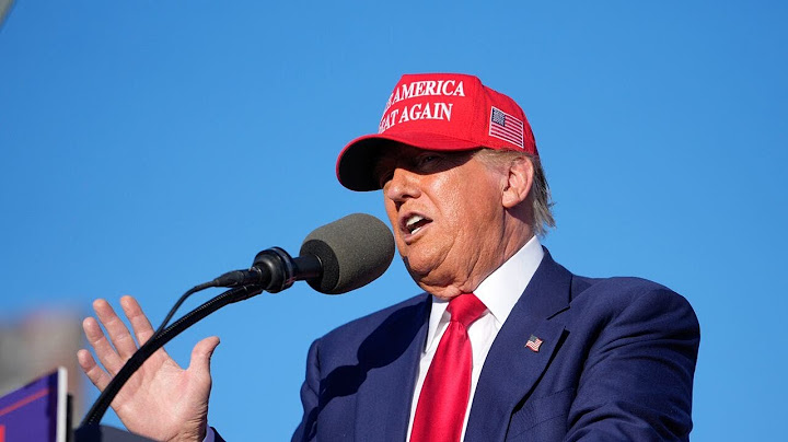 Former President Donald Trump announces Las Vegas rally