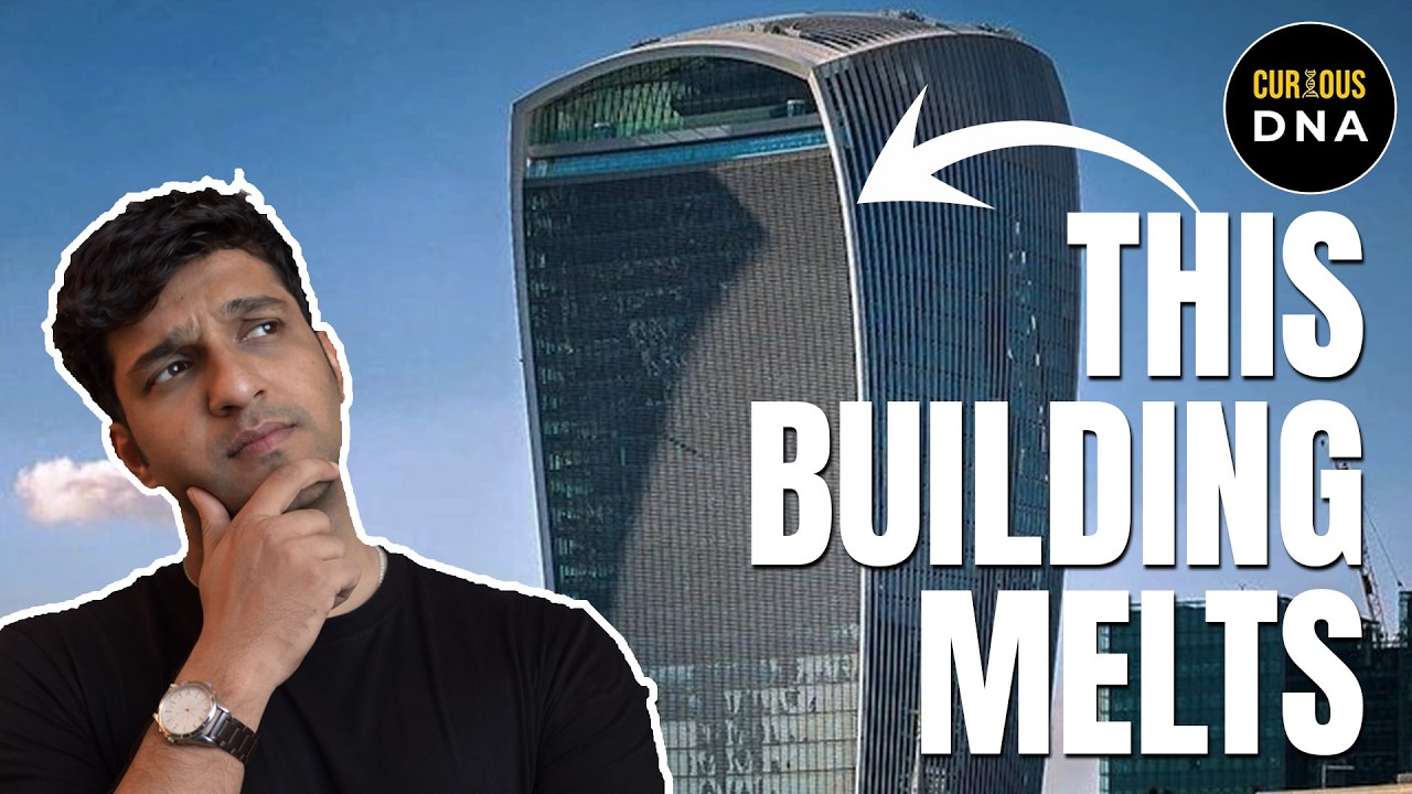 How this Building Melted everything in London | Walkie-Talkie | london skyscraper | Curious DNA