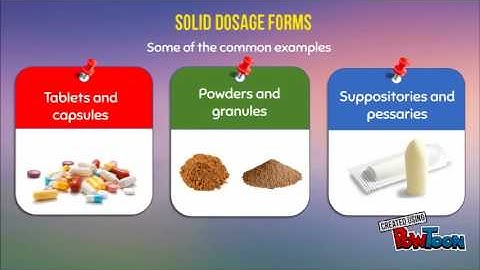 Dosage Forms
