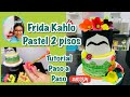 Frida Kahlo Pastel ( tutorial decoración)