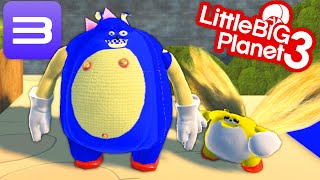 LittleBigPlanet 3 - Sonic Really Lets Himself Go - RPCS3 Gameplay | EpicLBPTime