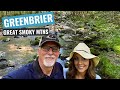 Gatlinburg's GREENBRIER Great Smoky Mountains National Park Adventure! Hike & Beautiful River views