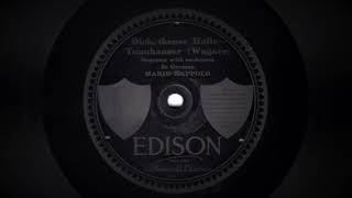 Soprano Marie RAPPOLD: Dich, teure Halle (1915)