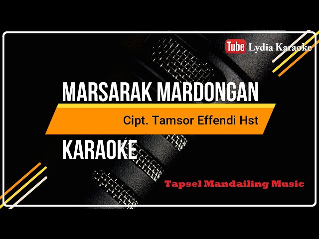 Lydia Karaoke MARSARAK MARDONGAN Lyrik/ Musik class=