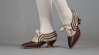 Bernadette Edwardian Oxfords by American Duchess