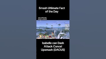 ISABELLE’S DASH ATTACK CANCEL UP SMASH (DACUS) TECHNIQUE #smashclip #ssbu #smashultimate #smashbros
