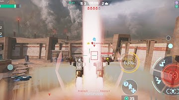 the best robots to fight with against a 0 cooldown hacker 💪what a shame I emp it🤪(war robots)