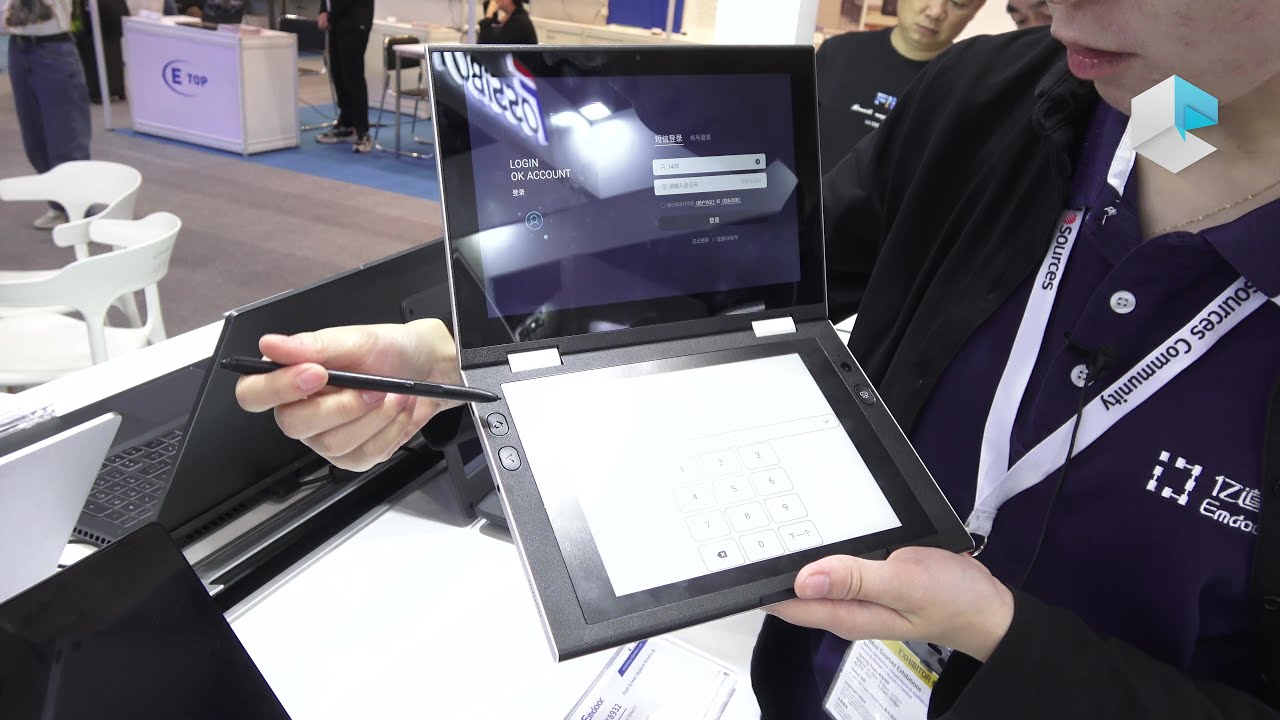 Emdoor for students OK S5 Pro dualdisplay eInk, laptop Windows on