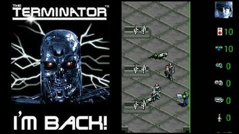 THE TERMINATOR IM BACK 2004 JAVA GAME GAMEPLAY