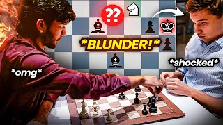 agadmator on X: Magnus Carlsen takes down Gukesh in their first