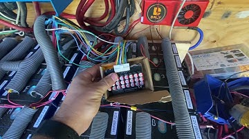 Active balancer setup for 4p8s lithium batteries